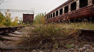 Припять Остатки Вагонов - Pripyat Remains Of Cars