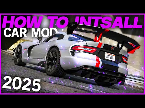 HOW TO INSTALL CAR MODS in GTA VGTA 5 2025 EASY METHOD!! ADD ON Car Mod