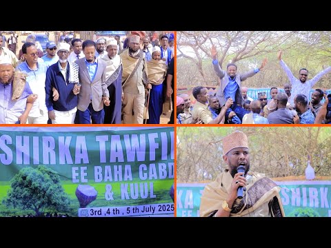Shirkii Tawfiiq Ee Degmadda Qool Buulale Oo Lagu Taageeray Musharaxnimadda Xil Cabdinaasir Qodax