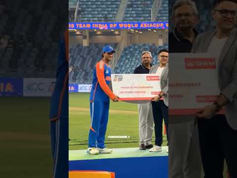 Player of the tournament #abhisheksharma #cricket #indiancricketteam #asiacup #cricketlover #indvpak