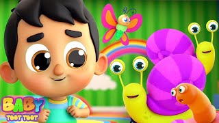 🐞 Böcekler Böcekler Her Yerde! | Baby Toot Toot Türkçe | Eğlenceli Çocuk Şarkısı 🎶