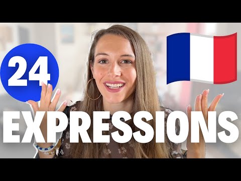 24 French expressions used in everyday conversation