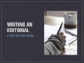 Editorial Writing Techniques and Concepts