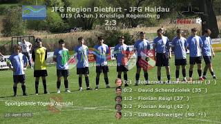 JFG Region Dietfurt - JFG Haidau 2:3 - U19 (A-Jun.) Kreisliga Regensburg