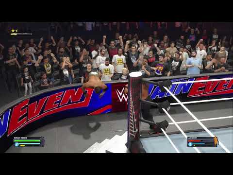 WWE Main Event 2024 The Head of the Table Roman Reigns vs La Knight Raw Champion Title fight