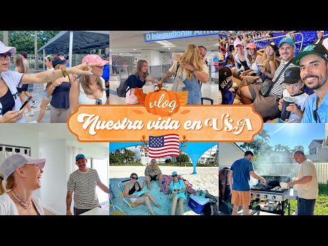 🇺🇸 Reencuentro 💕 Mi hermano y cuñada vienen a visitarnos a FLORIDA por primera vez! 🥹 USA VLOG