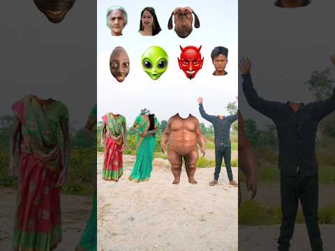 28 jun 24 kamariya Dole bhojpuri song vs old Dida,, cute boudi,, fat dog & my correct head matching