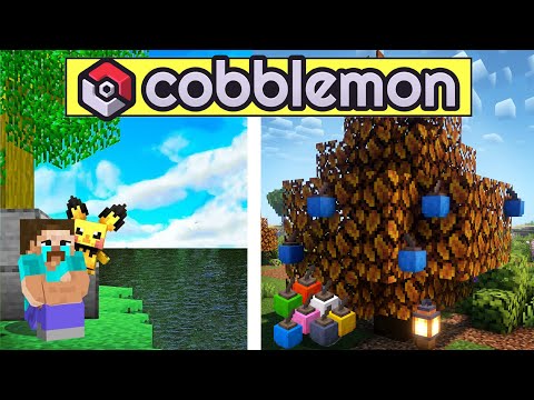 Survive in Cobblemon DANGER WORLD ( Minecraft Pokemon)