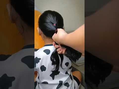 Cách cột tóc nhanh gọn, xinh xắn cho bé gái | KAHIHA Famiđy
