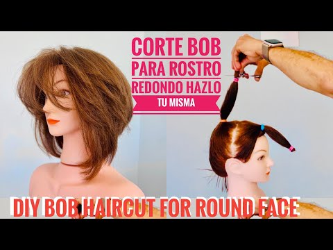 Corte Bob Corto para Rostro Redondo Hazlo Tu Misma