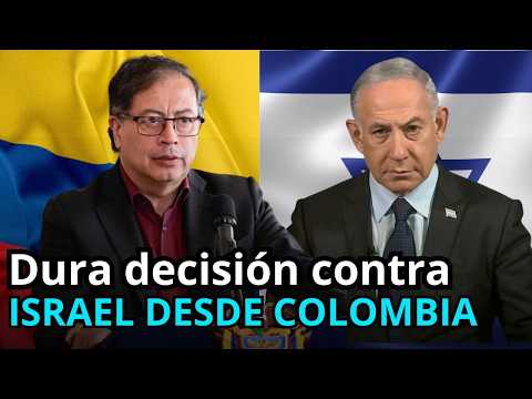 ¿Cuál fue la DURA decisión de PETRO en contra de Israel?