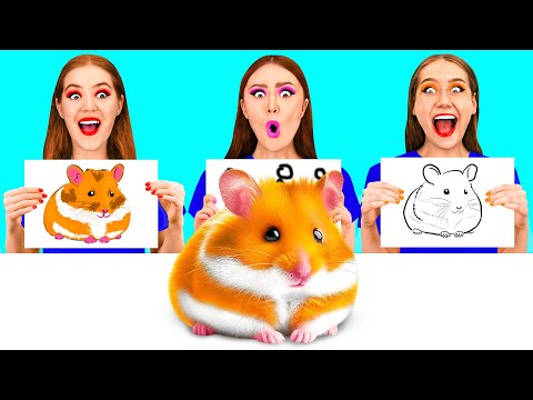Quién Lo Dibuja Mejor Toma El Desafío Del Premio | Trucos de Dibujo Coloridos por PaRaRa Challenge