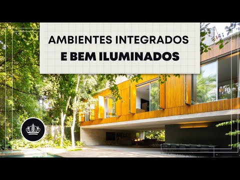 Arquitetura MODERNA e ESPAÇOS ABERTOS