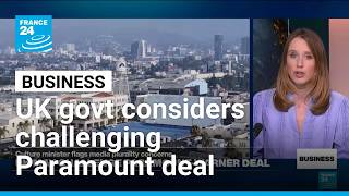 YouTube video thumbnail: UK Government Likely to Challenge Paramount Takeover of Warner Bros. Discovery