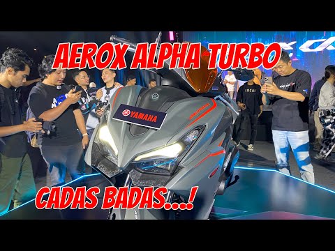 Review Pertama di Dunia 🔥Aerox Alpha Turbo 2025