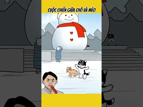 Cuộc chiến giữa chó và mèo #anime #hoathinh #haihuoc