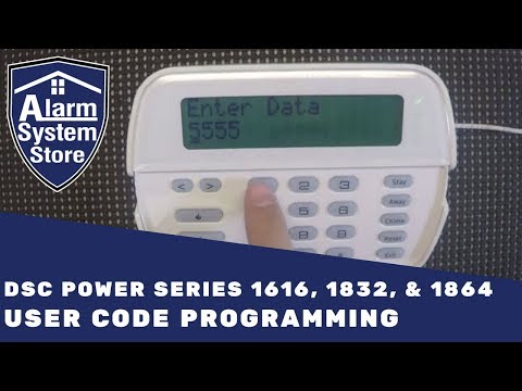 dsc alarm panel programming