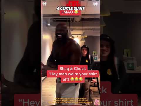 Shaquille O’Neal The Gentle Giant #nba #basketbll #shaq #shaquilleoneal #gentle