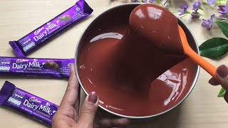 DIY Making Dairy Milk Chocolate Slime | Satisfying Slime Video