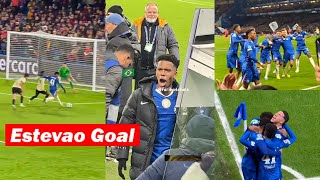 Chelsea Fans Reactions to Estevao Goal vs Barcelona