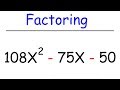Factoring Trinomials and Perfect Square Trinomials