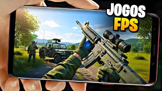Os 10 MELHORES JOGOS de TIRO/FPS para Celular Android 2025