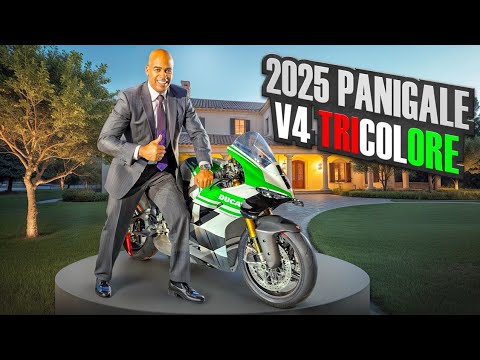 GLOBAL UNVEILING | 2025 Ducati Panigale V4 Tricolore!