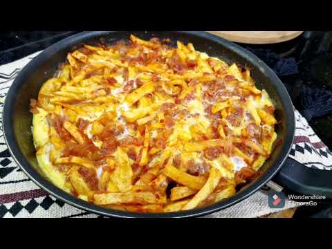 مطبخ ام وليد / شكشوكة بصل و طوماطيش ، سهلة و على سريعة و اكيد بنينة 😍😋👍.