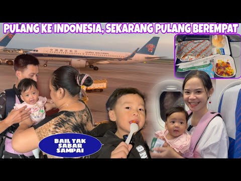 ALHAMDULILLH AKHIRNYA SAMPAI DI INDONESIA, ABIL DAN MEIMEI BAHAGIA BANGET