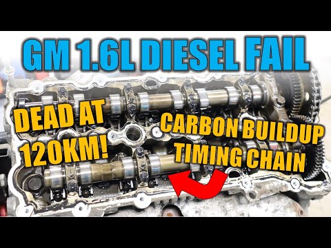 Carbon Buildup Nightmare! GM 1.6L Turbo Diesel Engine Failure