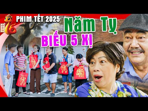 Phim Hài Tết 2025 | NĂM TỴ BIẾU 5 XỊ | Phim Hài Tết Mới Nhất 2025 | Phim Hài Tết 2025 Mới Nhất