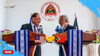 Sidang Media Bersama PM Anwar Ibrahim dan PM Timor-Leste, Kay Rala Xanana Gusmao