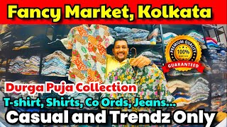 Brand Copy Jeans, T-shirt, Shirt Wholesale Kolkata | Fancy Market Khidirpur | Causal and Trends only