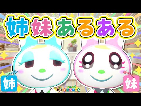 【あつ森アニメ】姉妹あるある【あつまれどうぶつの森】ゆっきーGAMEわーるど