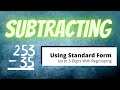 Understanding the Standard Algorithm for Subtraction