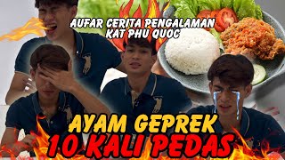 MUKBANG AYAM GEPREK 10X PEDASS 🔥🔥