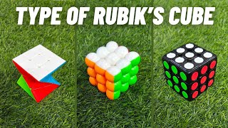 Different Types of Rubik's cube | BLegend