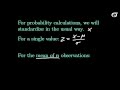 Sampling Distributions and Probability