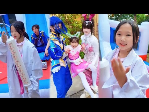 【鬥羅大陸】唐老六拿一個超大的針頭打針！沒想到唐舞桐居然一點也不怕#鬥羅大陸#唐三#小舞