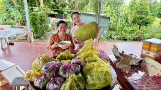 Hết lễ Phan Diễm Gom hết Rau Củ nhà Mẹ mang lên TP, Không ngờ kẹt xe từ dưới quê và mưa lớn thế này