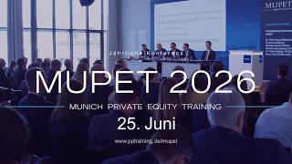 MUPET 2026 – Munich Private Equity Training
