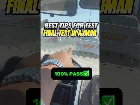 How to Make a U-Turn ✅ In Dubai 🇦🇪 #driving #drive #drivinglessonsforbeginners #automatic