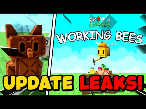 WORKING BEE LEAKS in GROW A GARDEN!! (Roblox)