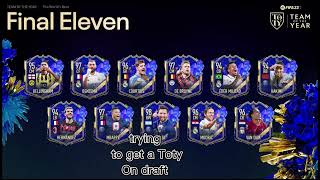 Trying to get team of the year in fifa 23 draft
