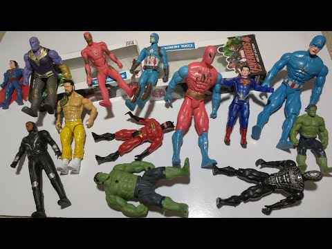 AVENGERS SUPERHERO STORY, MARVEL'S SPIDER-MAN SMASH VS HULK, CAPTAIN AMERICA VS TRIPLE H