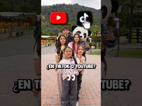 Tiktok o YouTube ¿Qué Prefieres?