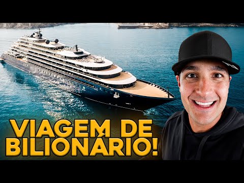 ESSE É O CRUZEIRO MAIS EXCLUSIVO DO MUNDO 🌍 * VLOG DA VIAGEM *