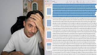 Ho letto la parola più lunga del mondo (189,819 lettere)
