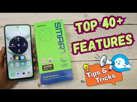 Infinix Smart 9 HD Tips and Tricks | Top 40+ best Features of Infinix Smart 8 HD