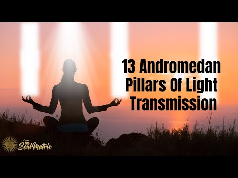 13 Andromedan Pillars of Light Transmission: Cleansing/Clearing Angelic Light into War Zones